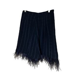 Whimsigoth Gothic Gauzy Skirt Small Black Fringe Romantic Endless Rose